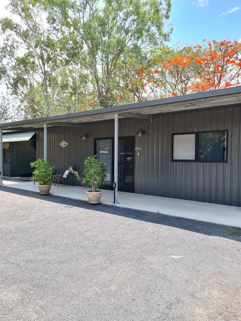 Park office and reception at Mareeba Country Caravan Park